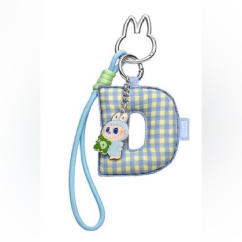 Labubu PopMart p4L Letter Pendant “ D “